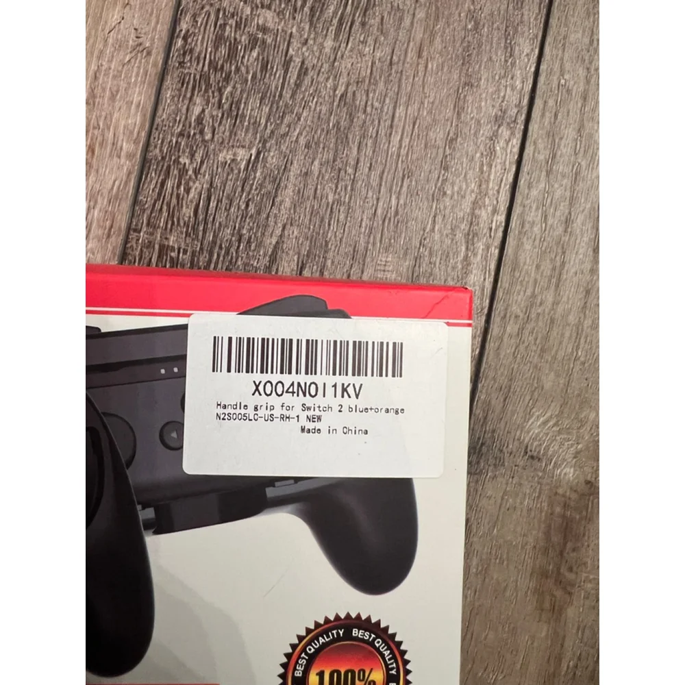 NEW Switch 2 Joy-Con Controller Grips One Size Orange Blue